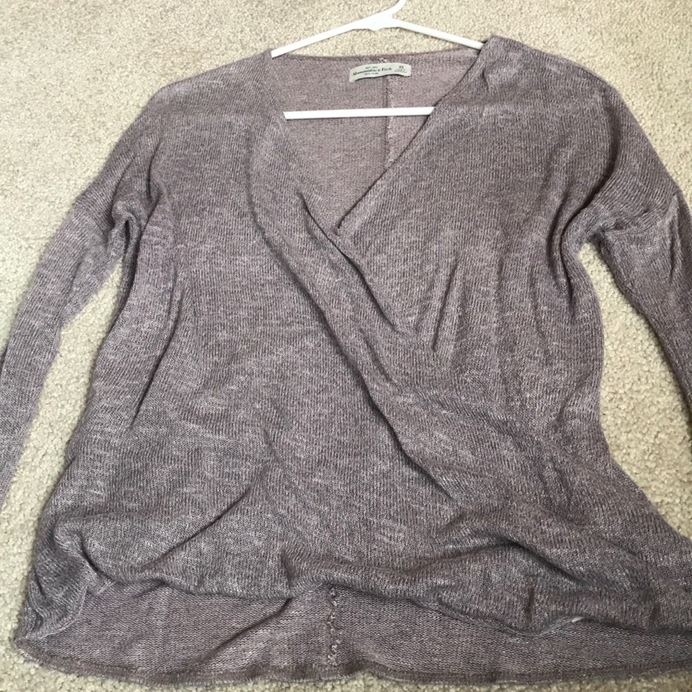 Abercrombie wrap top